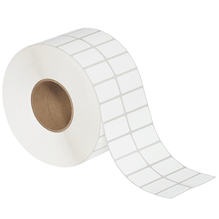 1 <span class='fraction'>1/4</span> x 1"  White Desktop Direct 2 UP Thermal Labels